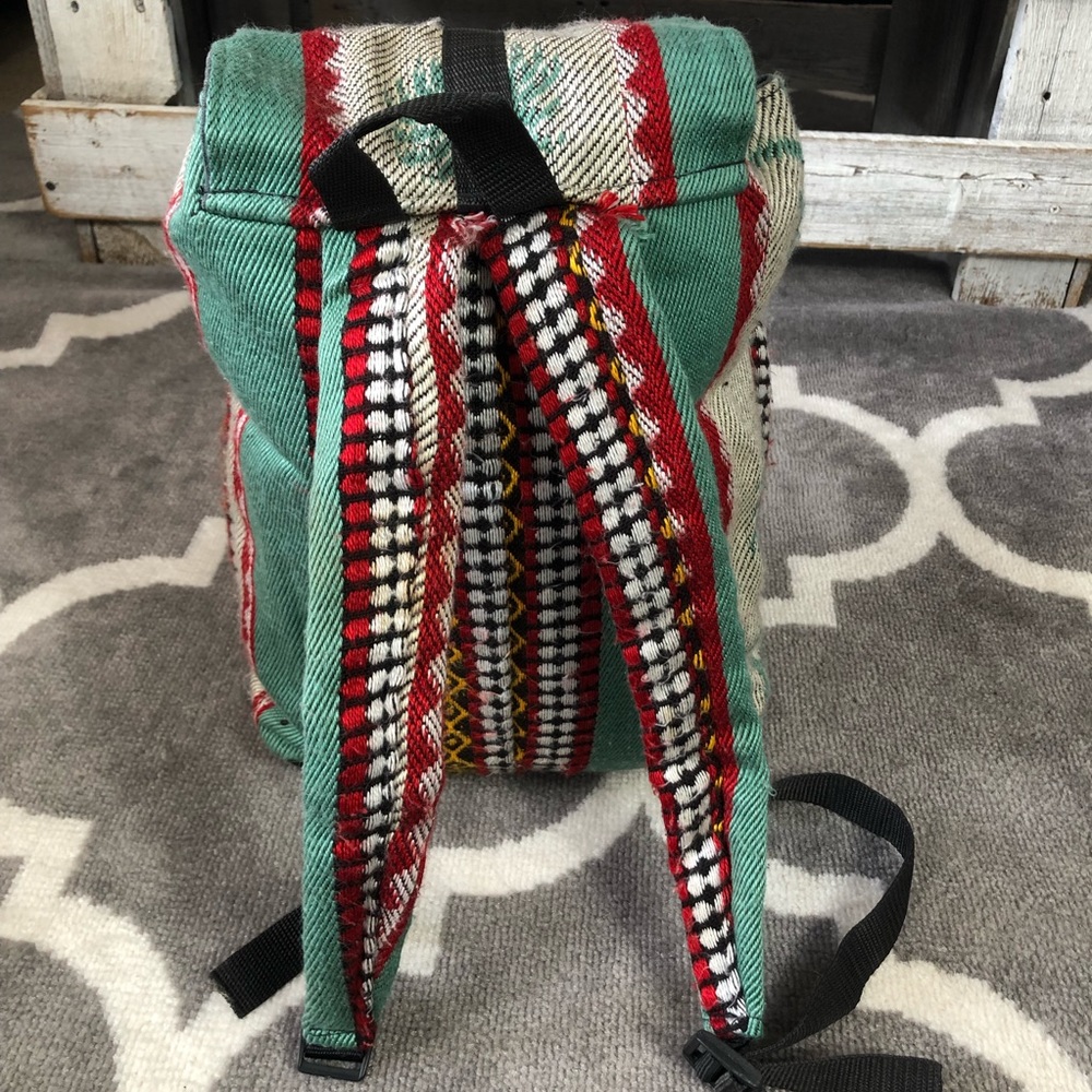 Palm Tree Tropical Vacation Backpack Lounge India Well Made zippers Pockets - Picture 5 of 13